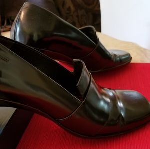 Cole Haan high heeled loafers Cole Haan